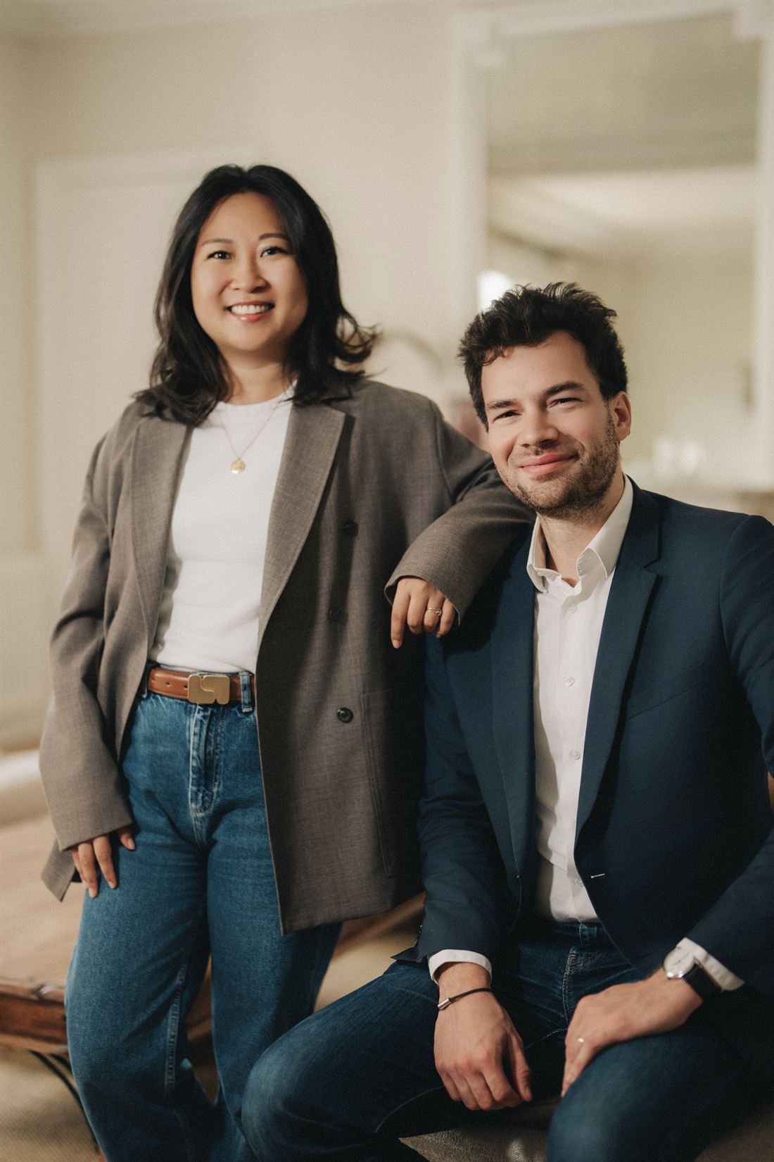 Sophie Fu et Quentin Dampierre, fondateurs de Boréalis Entrepreneurs
